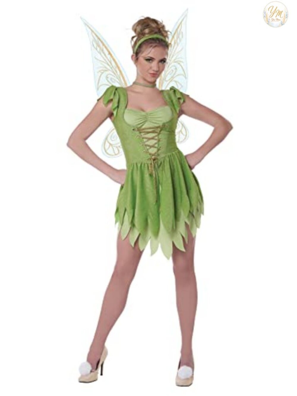 California Costumes Classic Tinkerbell Fairy Halloween Costume Dress Corset